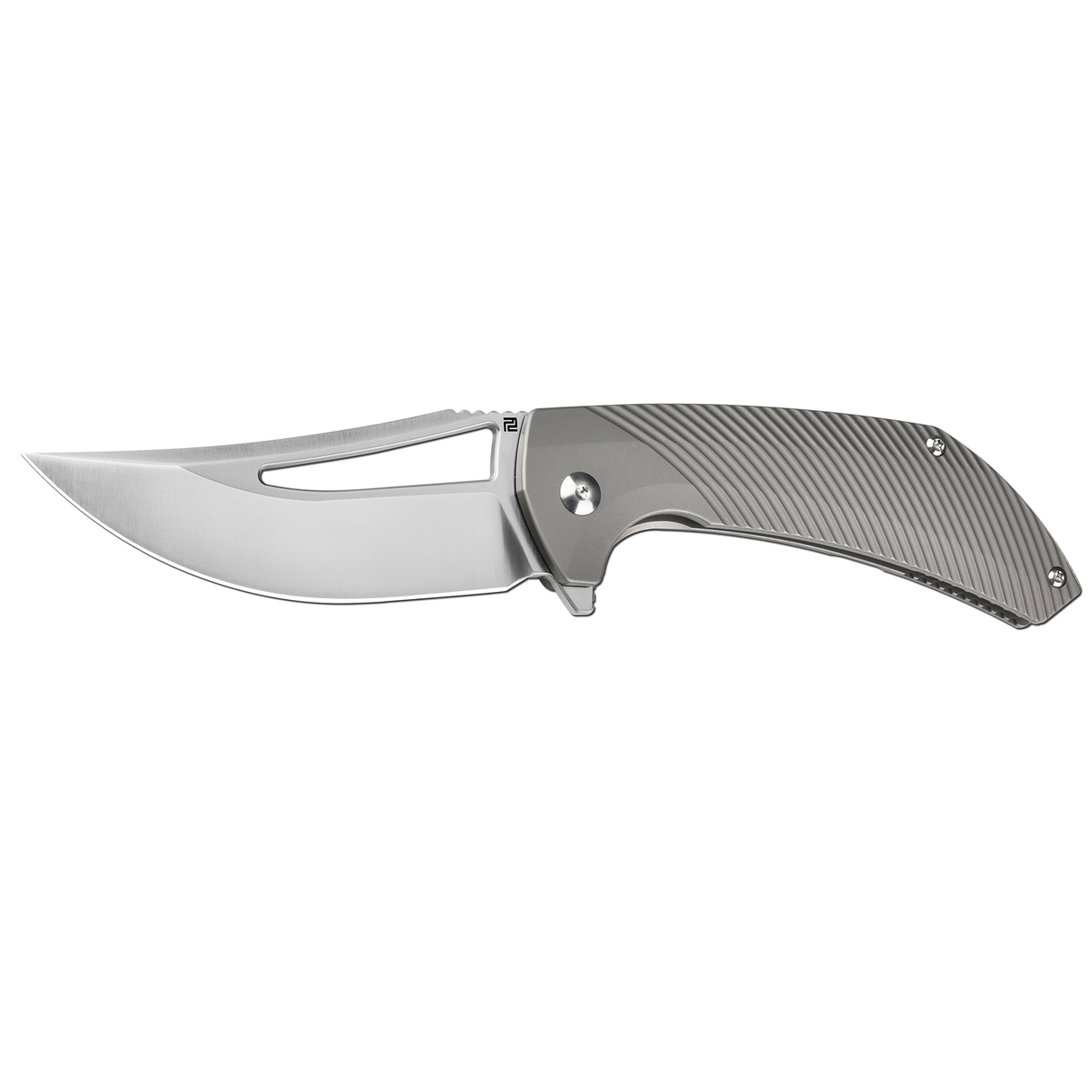 ArtisanCutlery Banjaara 1868G S90V Blade Titanium Handle Folding Knives