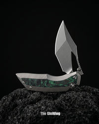 Building the Dark Wing | The GloWing | Gray Ti with an Atomic touch of GITD Carbon Fiber