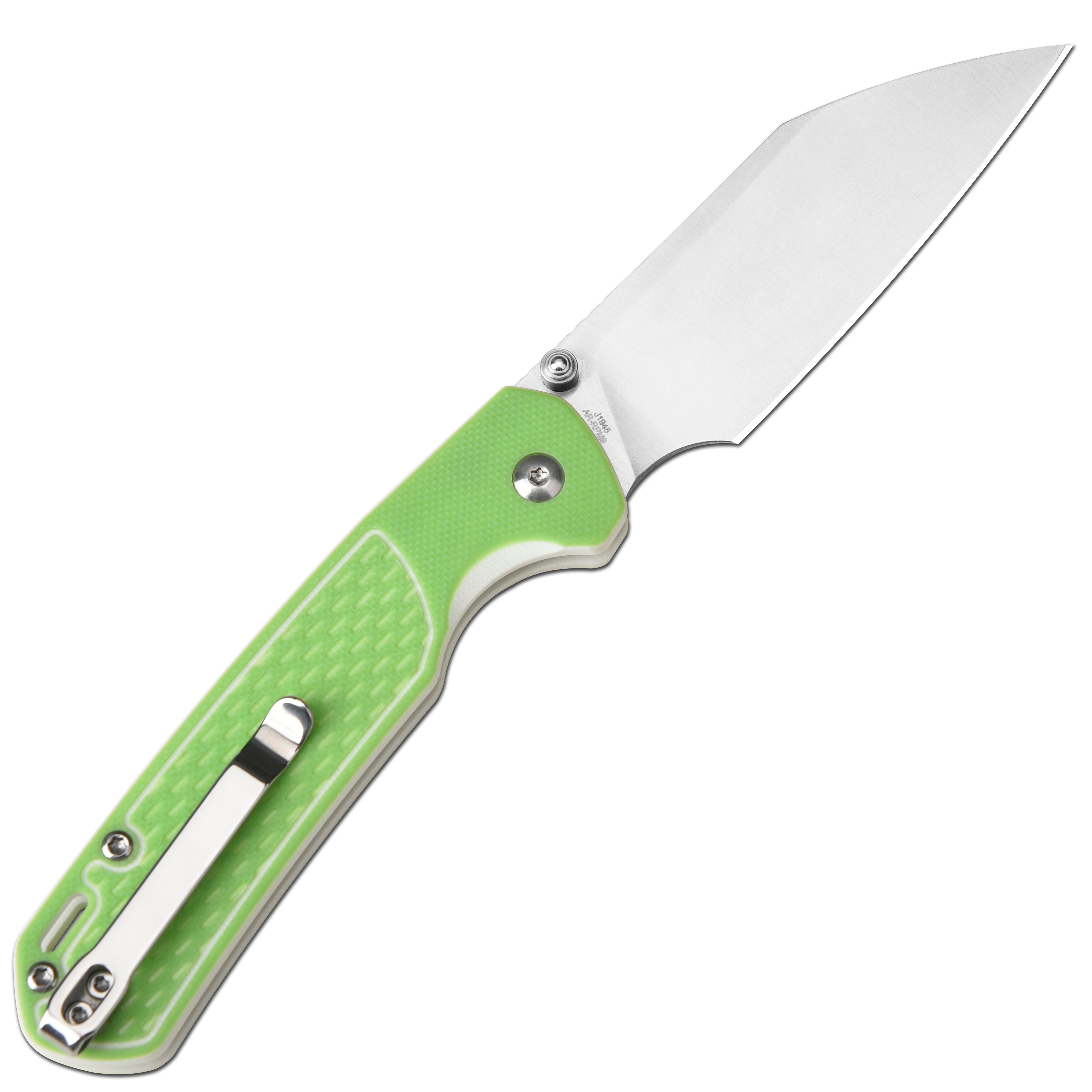 CJRB Pyrite-Light J1945 AR-RPM9 Steel G10 Handle Folding