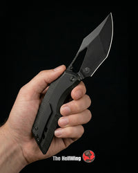 Building the Dark Wing | The HellWing | A Firey Blend of All Black Ti with a Red Fatcarbon Inlay
