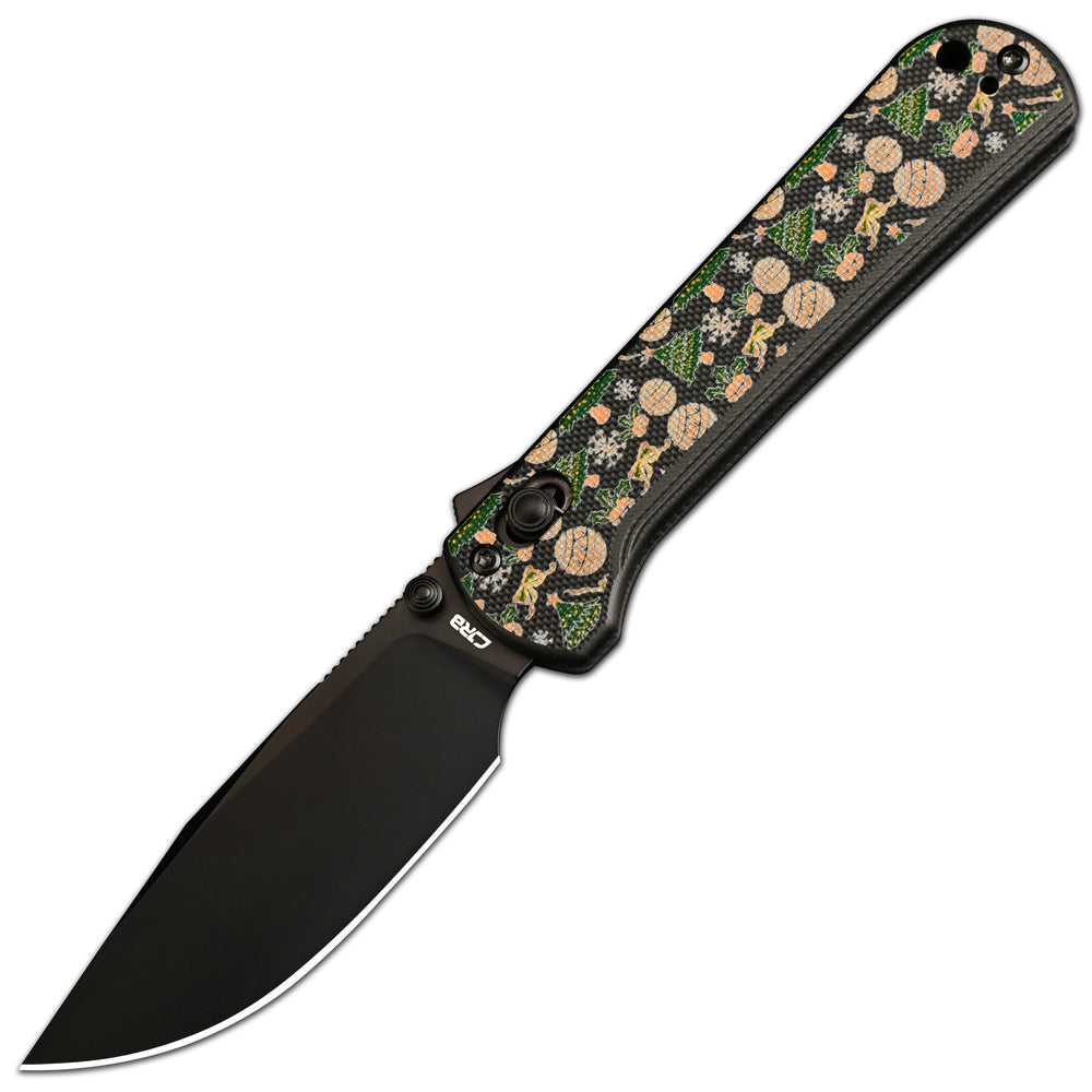 CJRB Bolt J1960 AR-RPM9 Steel Blade G10 Handle Folding Knives (Holiday Exclusive)