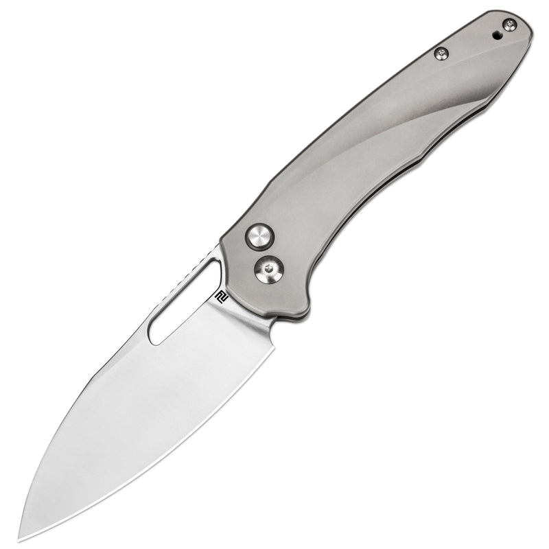 Artisan Cutlery Ornis 1865G S90V Blade Titanium Handle Folding Knives