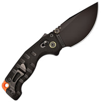 CJRB Doubletap Thumb Stud & Recoil Lock V2 Tatical Knife Black G10 Handle(3.86'' D2 Black PVD Coating Blade) J1970-BBK