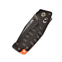 CJRB Doubletap Thumb Stud & Recoil Lock V2 Tatical Knife Black G10 Handle(3.86'' D2 Black PVD Coating Blade) J1970-BBK