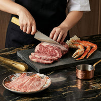 Butterfork Purest 8” Chef's Knife, AR-RPM9 Stainless Steel, Replaceable ABS Handle, Pale Yellow