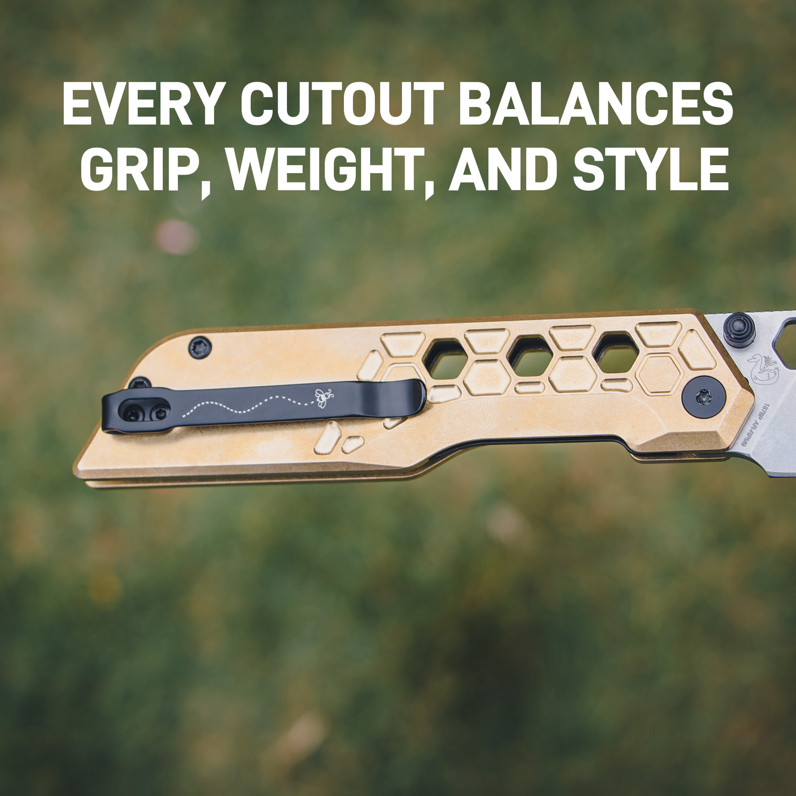 Artisan Cutlery Beest ATZ-1878P AR-RPM9 Blade Brass Handle Folding Knives