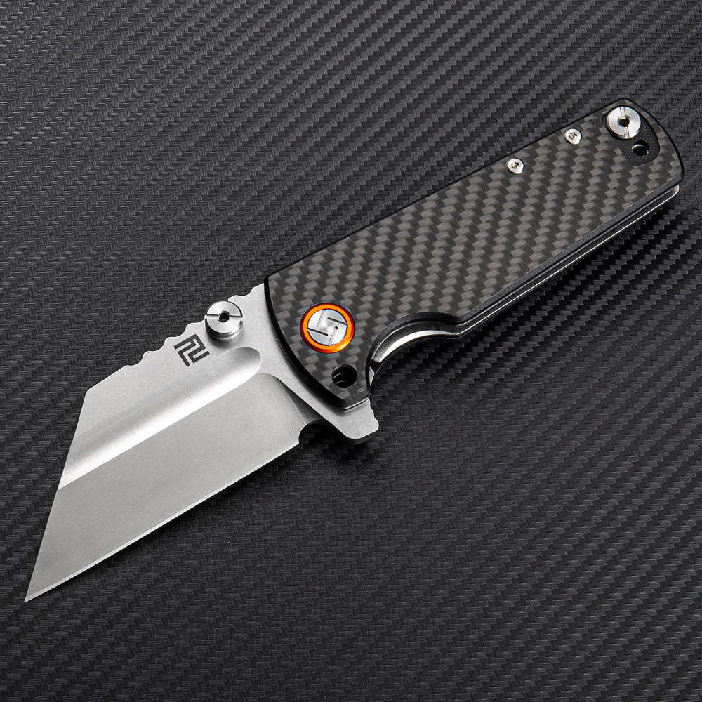 Artisan Cutlery Proponent ATZ-1820P D2 Blade Carbon Fiber Handle Folding Knives