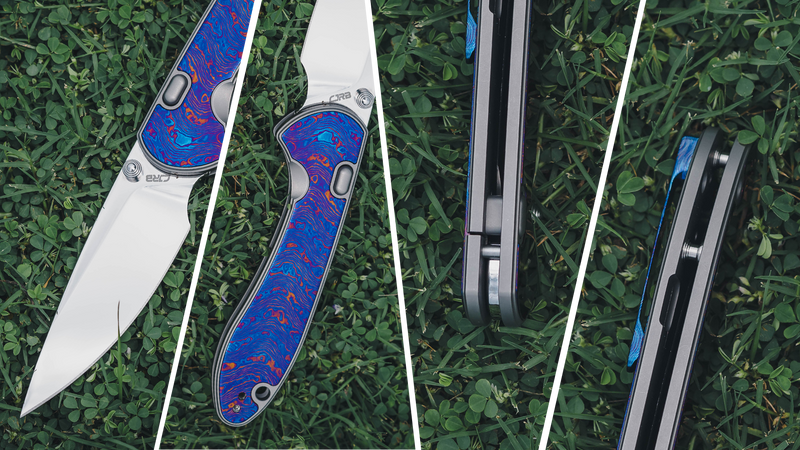 Building the Feldspar: Titanium Damascus Top-Framelock Deluxe