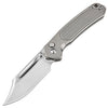 Cjrb Bowie Pyrite J1942t Cpm S90v Blade Titanium Handle Folding Knives - cjrb bowie