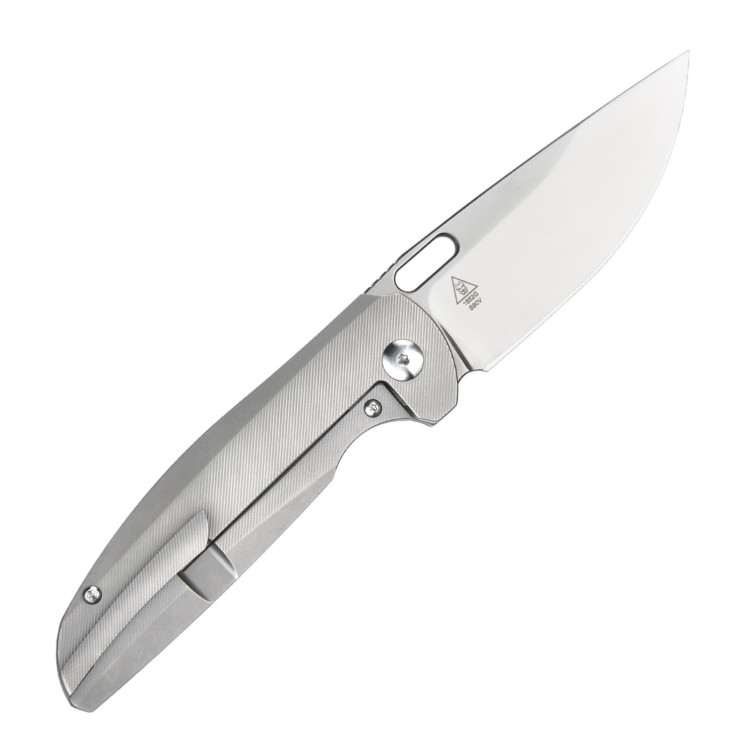 Artisan Cutlery Satyr ATZ-1852G-GY S90V Blade Titanium Ha