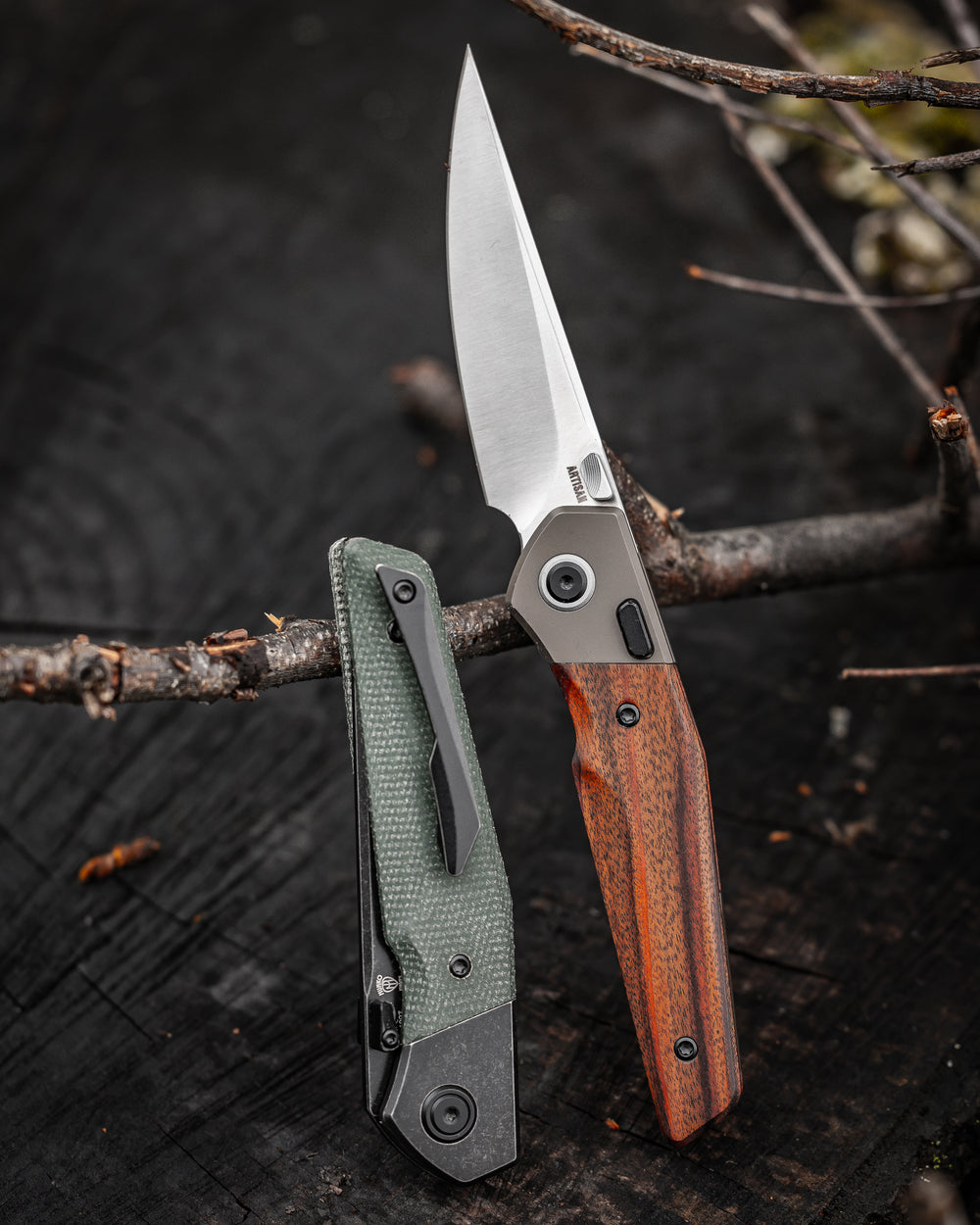 ArtisanCutlery Coda ATZ-1897 AR-RPM9 Blade Folding Knives(PROTOTYPE)