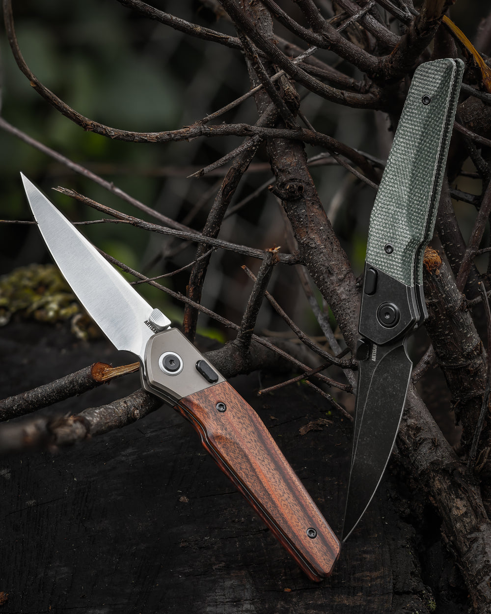ArtisanCutlery Coda ATZ-1897 AR-RPM9 Blade Folding Knives(PROTOTYPE)