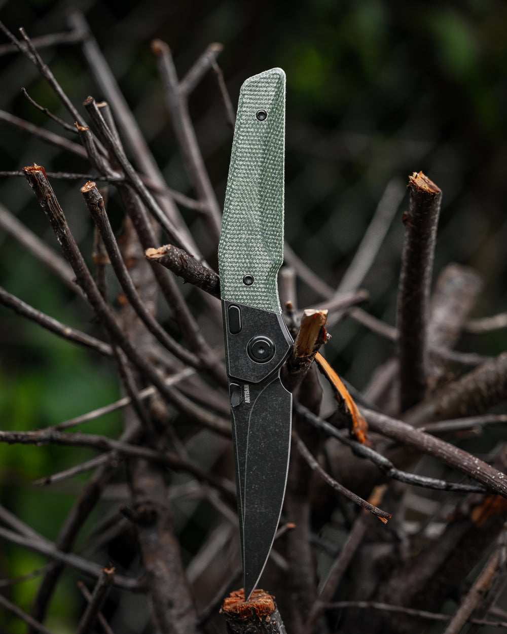 ArtisanCutlery Coda ATZ-1897 AR-RPM9 Blade Folding Knives(PROTOTYPE)
