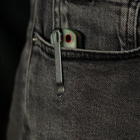 CJRB Latitude Thumb Stud & Top Liner Lock EDC Knife G10(Glow In the Dark) Handle(3.47'' AR-RPM9 Steel Stone Wash Blade) J1975-GD (Exclusive)