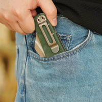 Artisan Cutlery Proponent ATZ-1820P D2 Blade G10 Handle Folding Knives - Green (1820P-GNF)