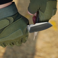 ArtisanCutlery Prime 1866G S90V Blade Micarta+Titanium Handle Folding Knives