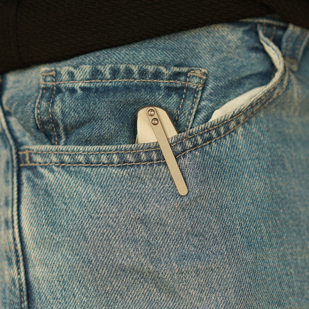 Artisan Cutlery Ornis 1865G S90V Blade Titanium Handle Folding Knives