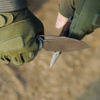 Artisan Cutlery Ornis 1865G S90V Blade Titanium Handle Folding Knives