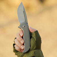 ArtisanCutlery Trux ATZ-1861G S35VN Blade Titanium Handle Folding Knives