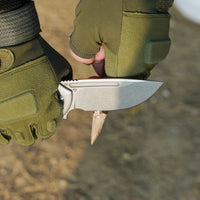 ArtisanCutlery Trux ATZ-1861G S35VN Blade Titanium Handle Folding Knives