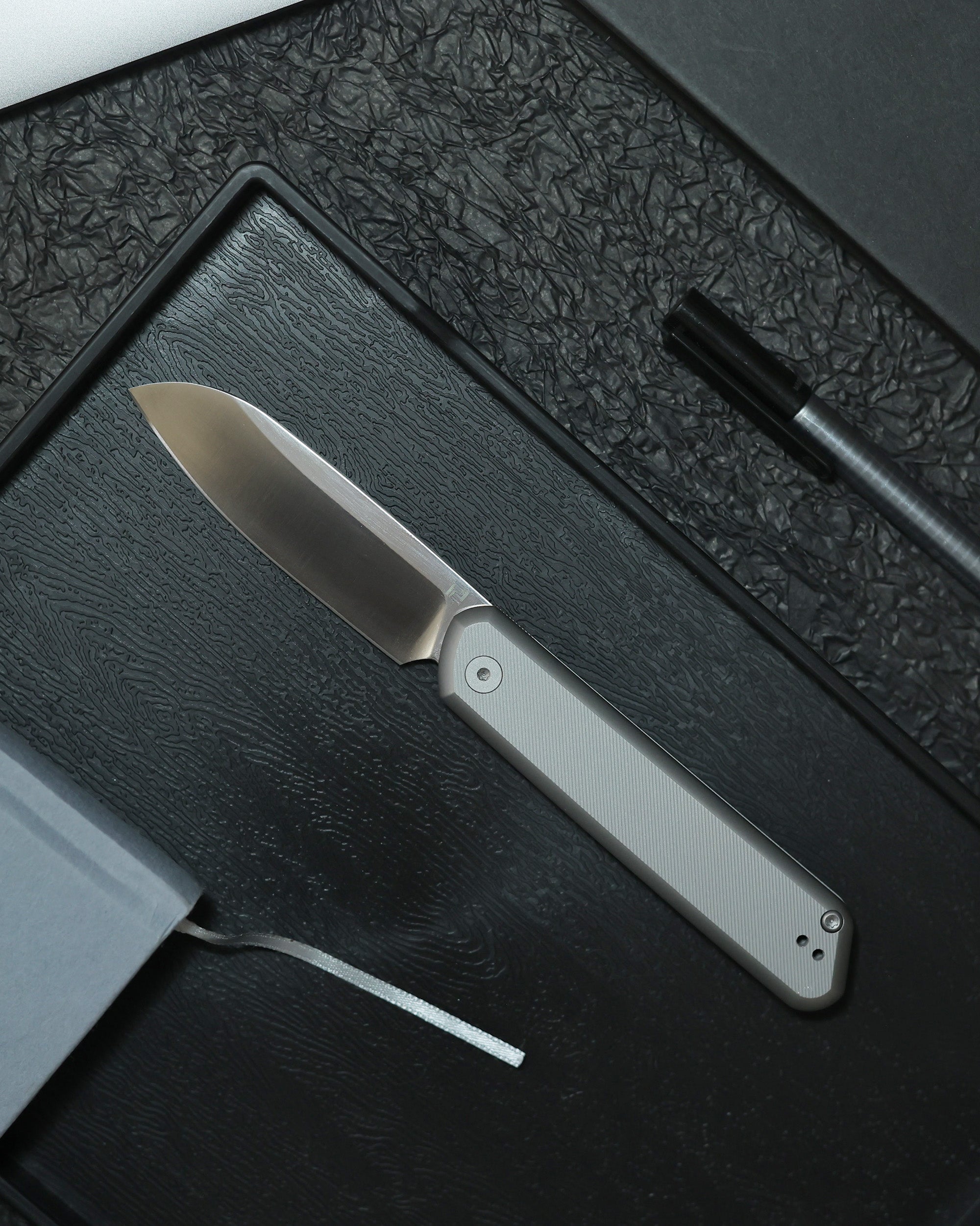 ARTISAN 60° ArtisanCutlery Io Frame Lock Front Flipper Knife 2.93