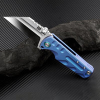 Artisan Cutlery Proponent ATZ-1820G S35VN Blade Titanium Handle Folding Knives