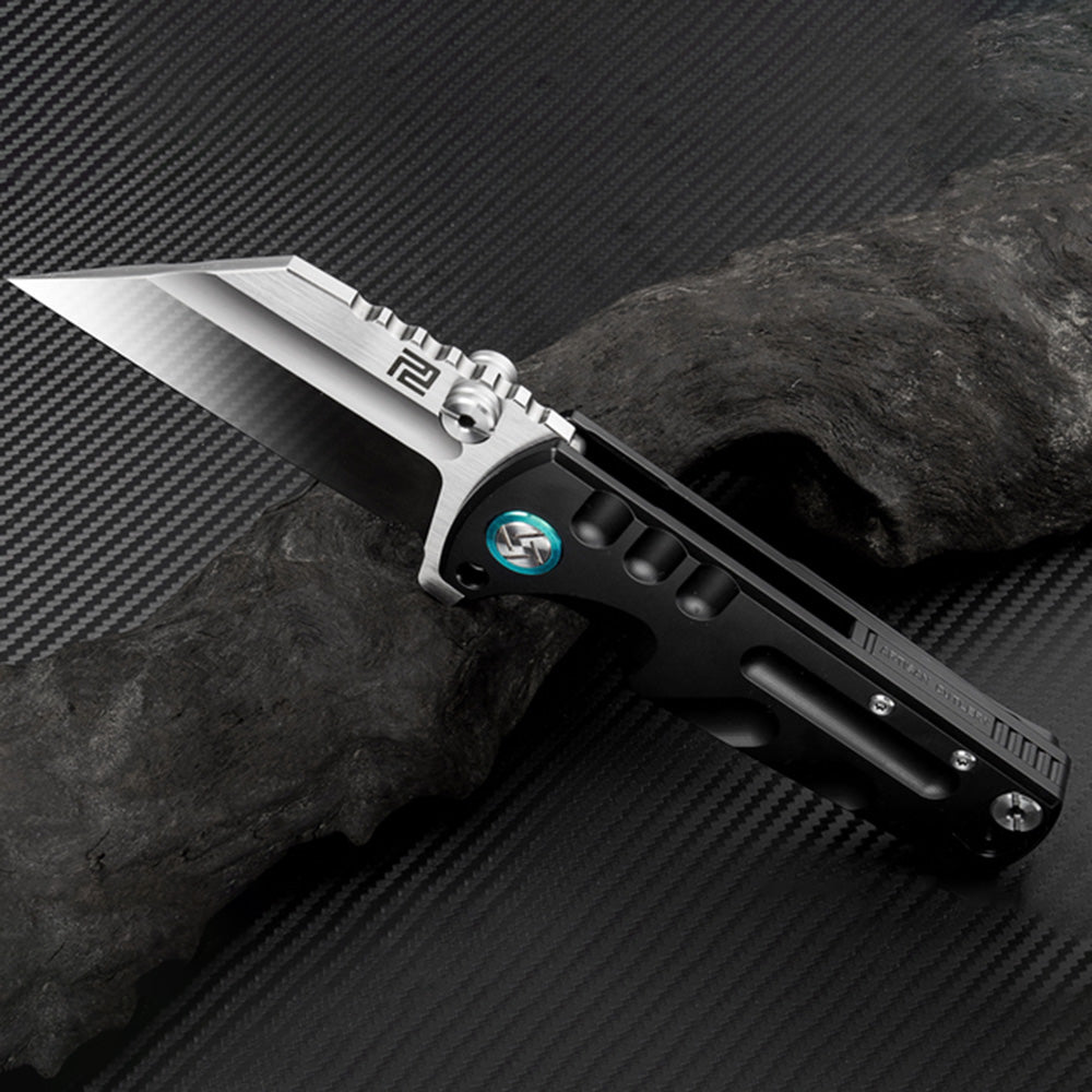 Artisan Cutlery Proponent ATZ-1820G S35VN Blade Titanium Handle Folding Knives