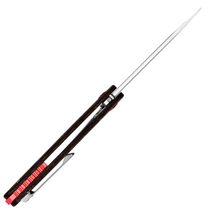 [LIMITED 30 PCS] CJRB Gobi Flipper & Liner Lock Fat Carbon Handle (3.5'' CPM S90V Stone Wash Blade) J1906G-DM (Exclusive)