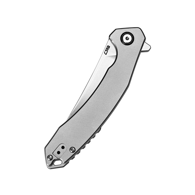 CJRB Gobi Flipper & Liner Lock Titanium Handle (3.5'' CPM S90V Stone Wash Blade) J1906G-TI (Exclusive)