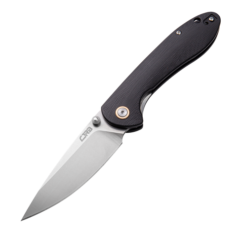 CJRB Feldspar J1912 AR-RPM9 Blade G10(contoured & CNC pattern texture) Handle Folding Knives - Black (J1912-BKC)