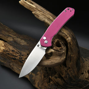 CJRB PYRITE J1925 AR-RPM9 POWDER STEEL SAND POLISH BLADE G10 HANDLE FOLDING KNIVES
