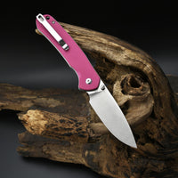 CJRB Pyrite J1925 AR-RPM9 Steel Sand Polish Blade G10 Handle Folding Knives