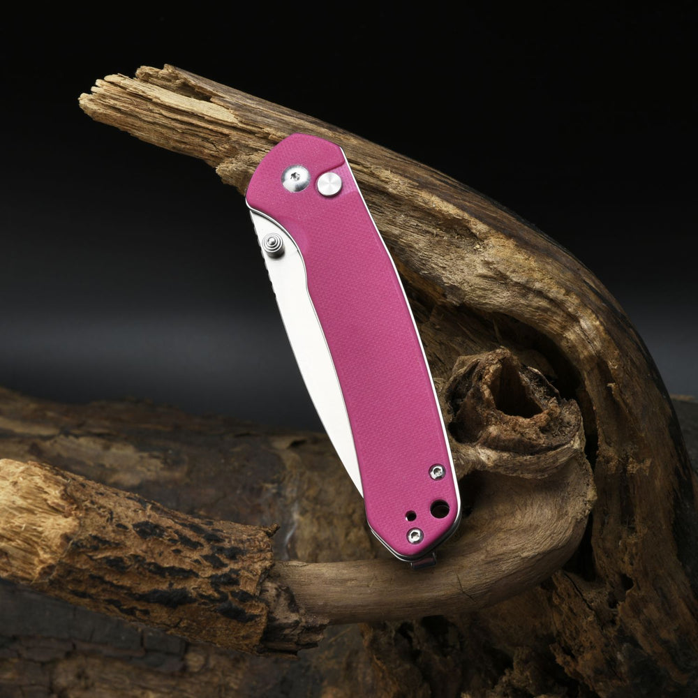 CJRB Pyrite J1925 AR-RPM9 Steel Sand Polish Blade G10 Handle Folding Knives