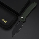 CJRB Pyrite Wharncliffe J1925A AR-RPM9 Steel Blade Micarta Handle Folding Knives