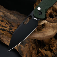 CJRB Pyrite Wharncliffe J1925A AR-RPM9 Steel Blade Micarta Handle Folding Knives