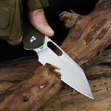 CJRB Pyrite Wharncliffe J1925A AR-RPM9 Steel Blade G10 Handle Folding Knives