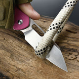 CJRB Pyrite Wharncliffe J1925A AR-RPM9 Steel Sand Polish Blade G10 Handle Folding Knives