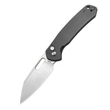 CJRB Pyrite Wharncliffe J1925A AR-RPM9 Steel Blade Steel Handle Folding Knives Gray Steel Color