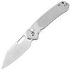 Cjrb Large Pyrite-alt Wharncliffe J1925al Ar-sfii Steel Blade Steel Handle Folding Knives - cjrb large