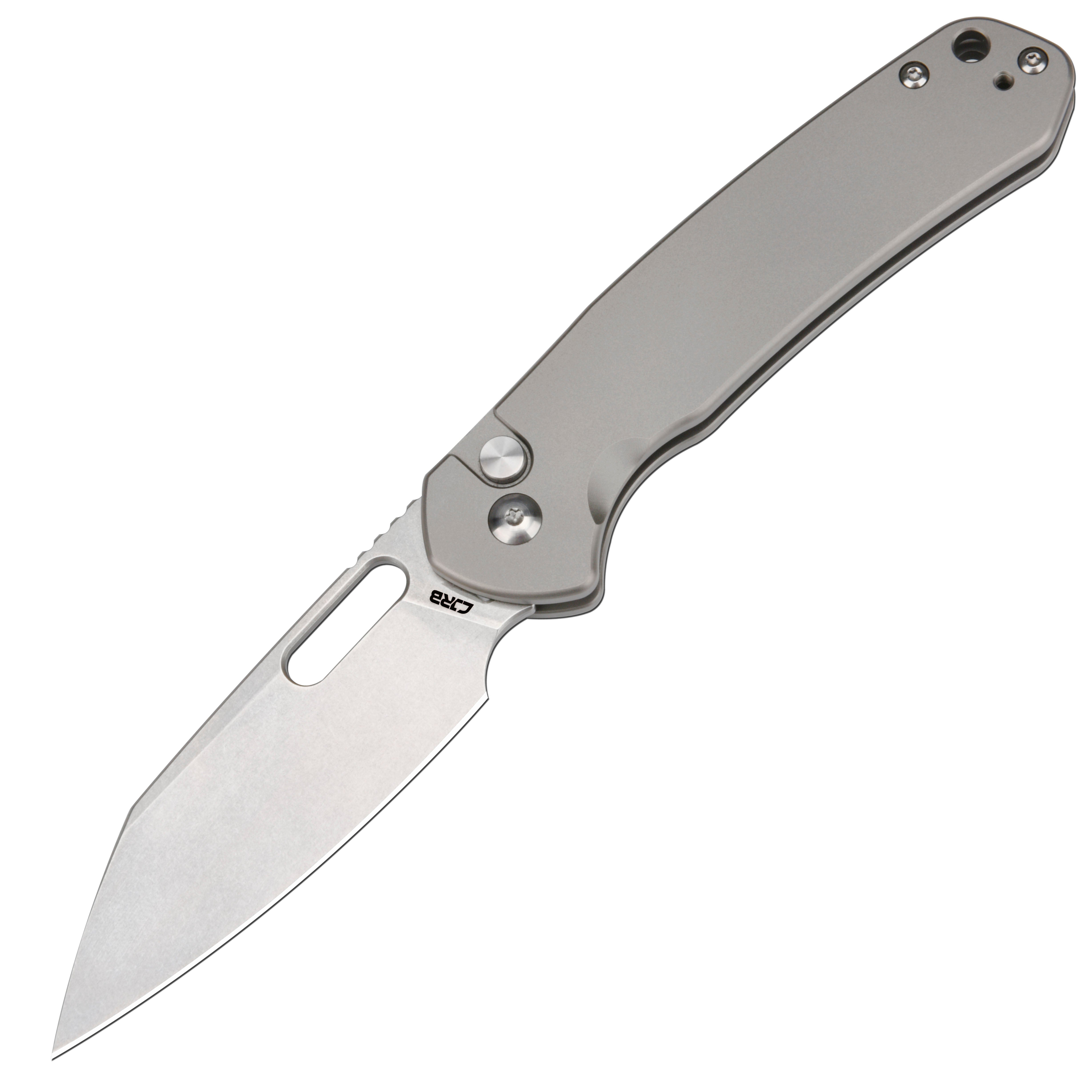 CJRB Pyrite Wharncliffe J1925A AR-RPM9 Steel Blade Titanium
