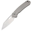 Cjrb Pyrite Wharncliffe J1925a Ar-rpm9 Steel Blade Titanium Handle Folding Knives - cjrb pyrite