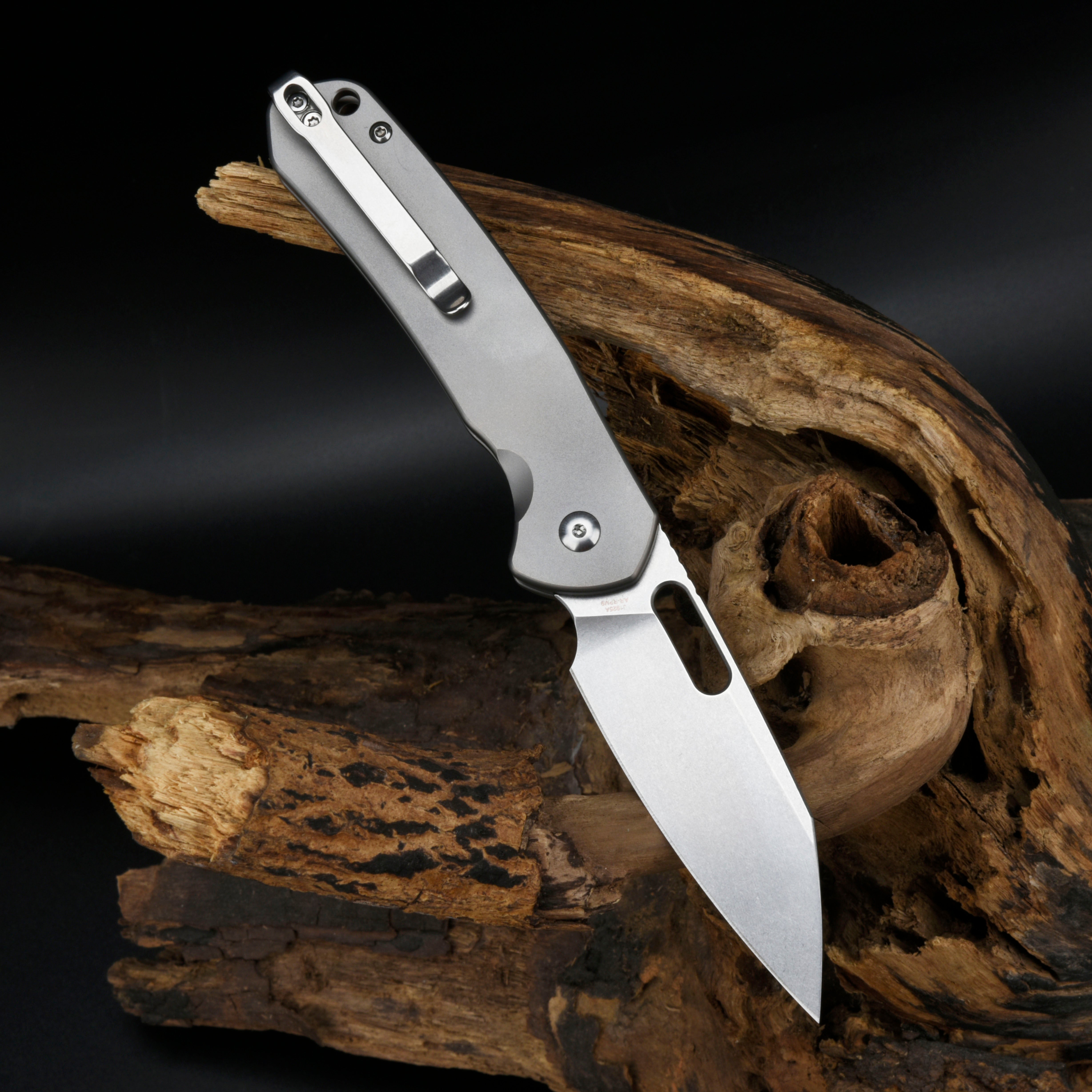 CJRB Pyrite Wharncliffe J1925A AR-RPM9 Steel Blade Titani