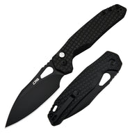 CJRB Frack J1931 AR-RPM9 Steel Blade Steel(Frag pattern) Handle Folding Knives