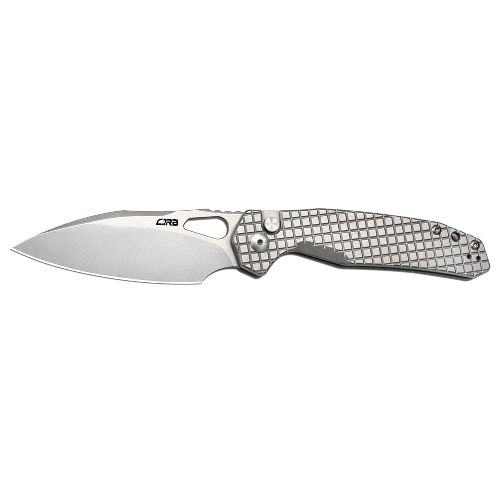CJRB Frack J1931 AR-RPM9 Steel Blade Steel(Frag pattern) Handle Folding Knives