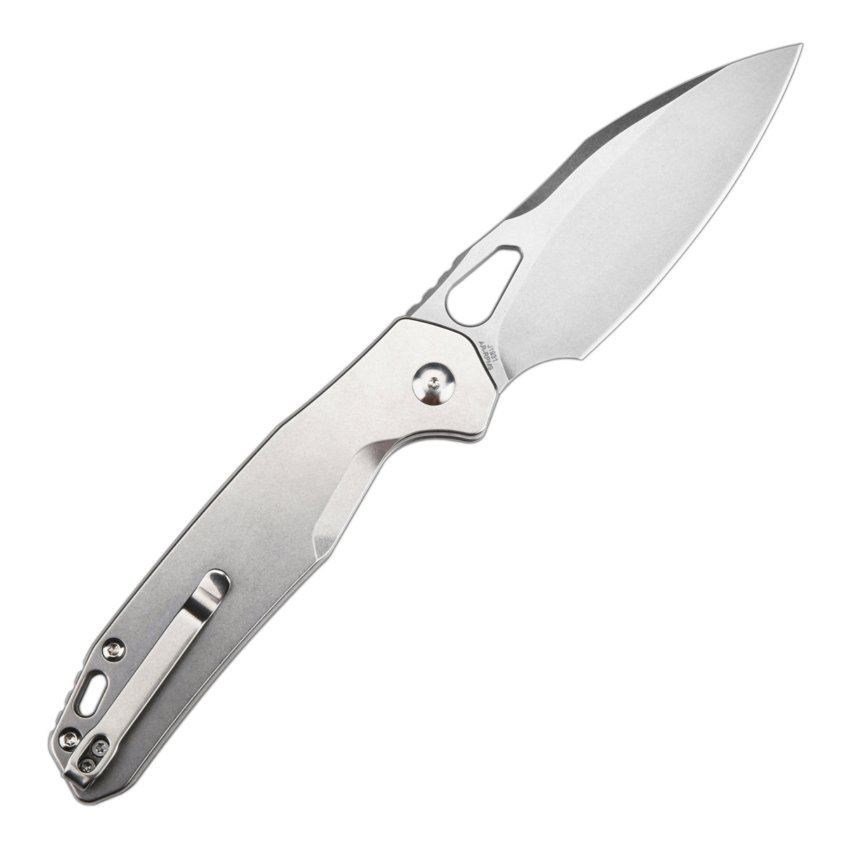 CJRB Frack J1931 AR-RPM9 Steel Blade Steel Handel Folding Knives