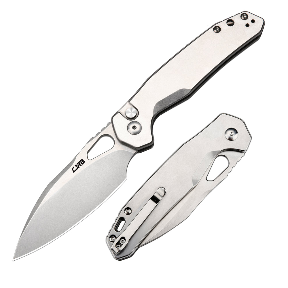 CJRB Frack J1931 AR-RPM9 Steel Blade Steel Handel Folding Knives