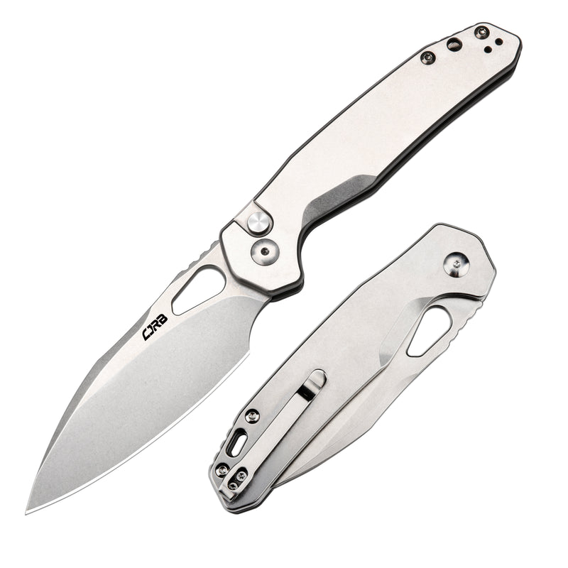 CJRB Frack J1931 AR-RPM9 Steel Blade Steel Handel Folding Knives