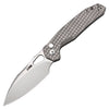 Cjrb Frack J1931 Cpm S90v Blade Titanium(frag Pattern) Handle Folding Knives - cjrb frack