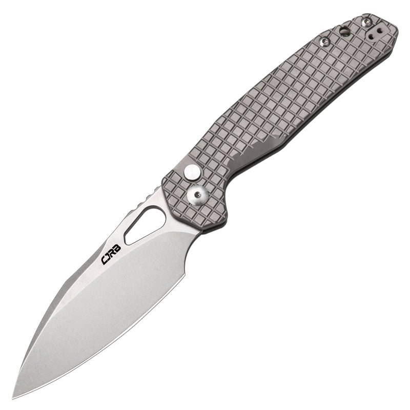 CJRB Frack J1931 CPM S90V Blade Titanium(Frag pattern) Handle Folding Knives