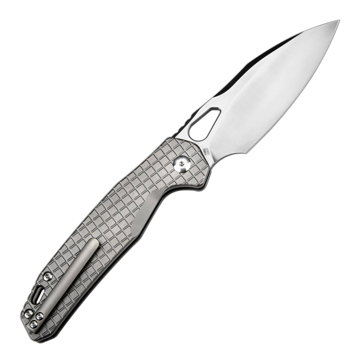 CJRB Frack J1931 CPM S90V Blade Titanium(Frag pattern) Handle Folding Knives